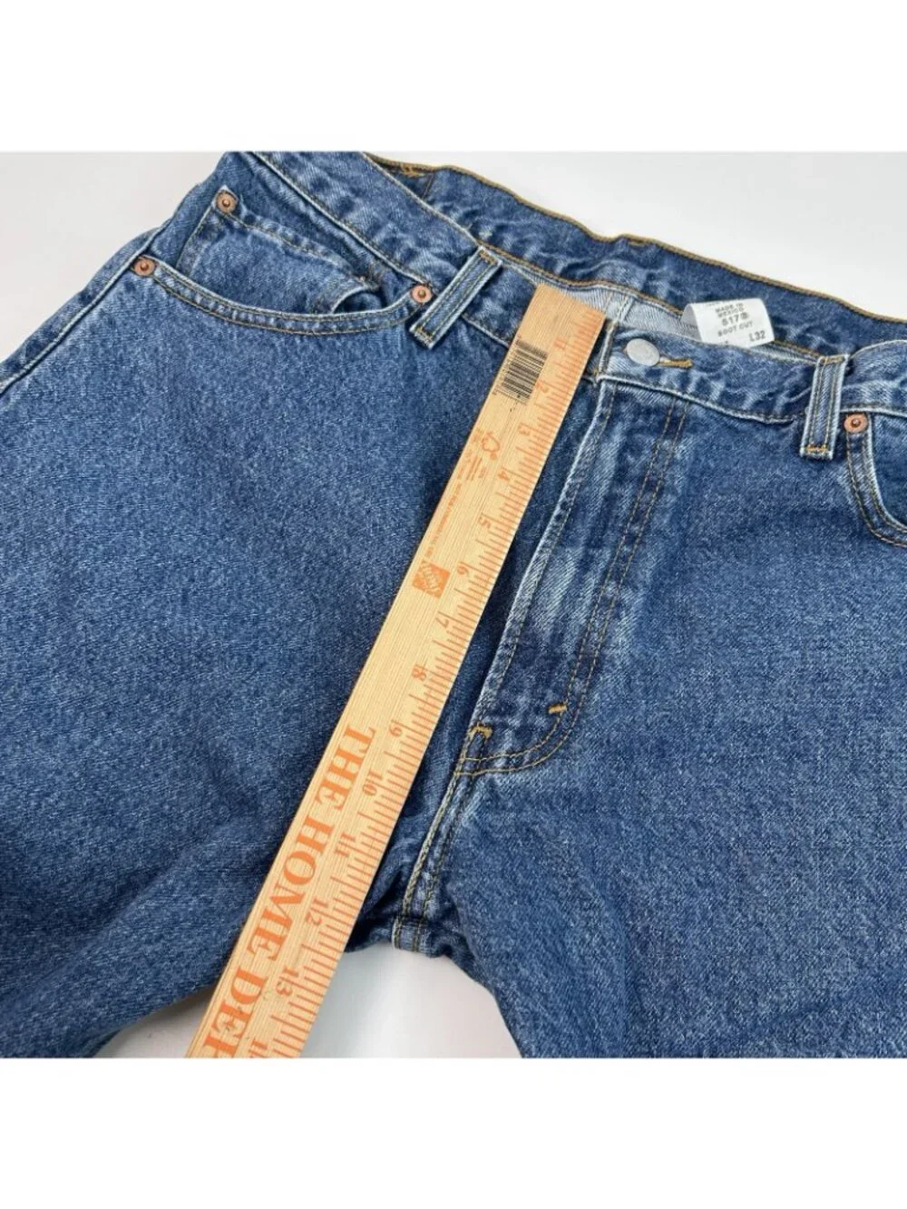 Levis 517 Jeans Pants Mens 36x32 Blue Denim Regular Fit Straight Leg Y2K